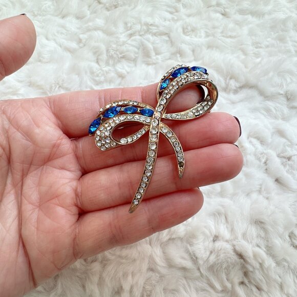 Vintage Bow Brooch - Picture 3 of 7